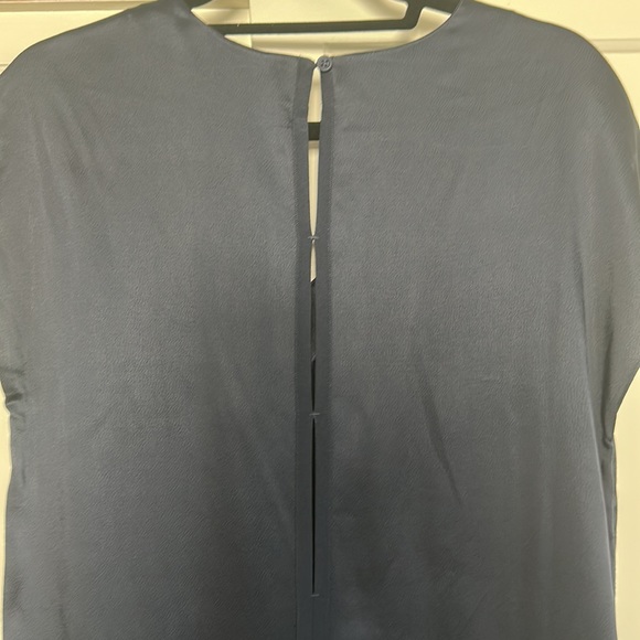 MIH - Navy 100% Silk Mini Sheath Dress. Small. - Picture 5 of 5